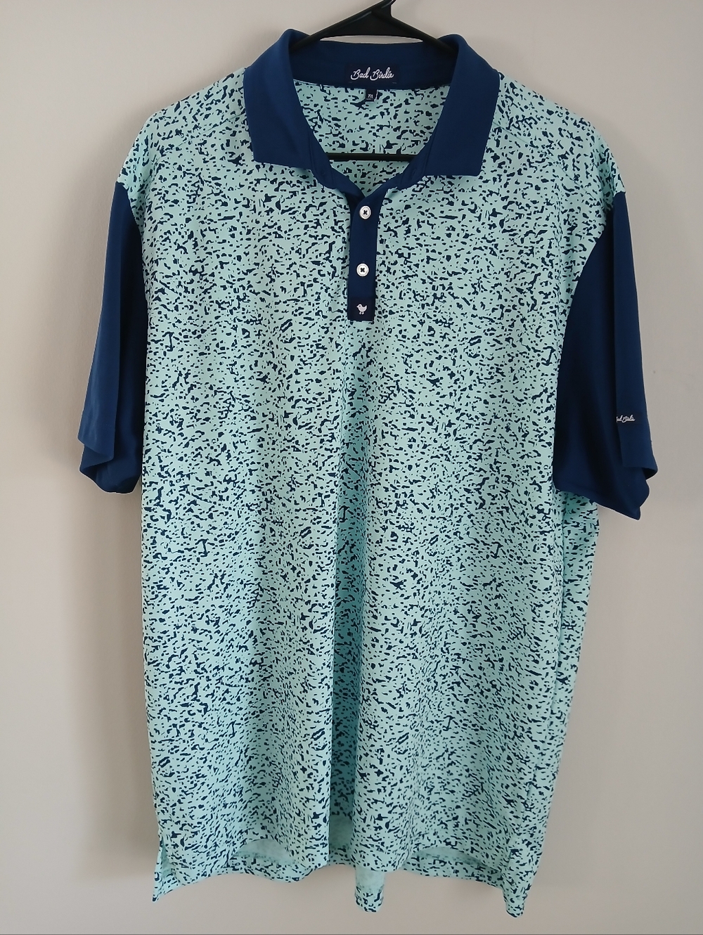 Bad Birdie Elephante Polo Shirt Mens Size XXL